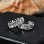 Luxuriant Lab Grown Diamond (SI/GH) Full Hoop Earring in Rhodium Overlay Sterling Silver 1.00 Ct._8116122_1