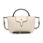 Crossbody Bag with Beige Accents - Beige_8122413