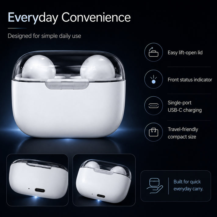 MIVO Wireless Earbuds - White 8124946 2