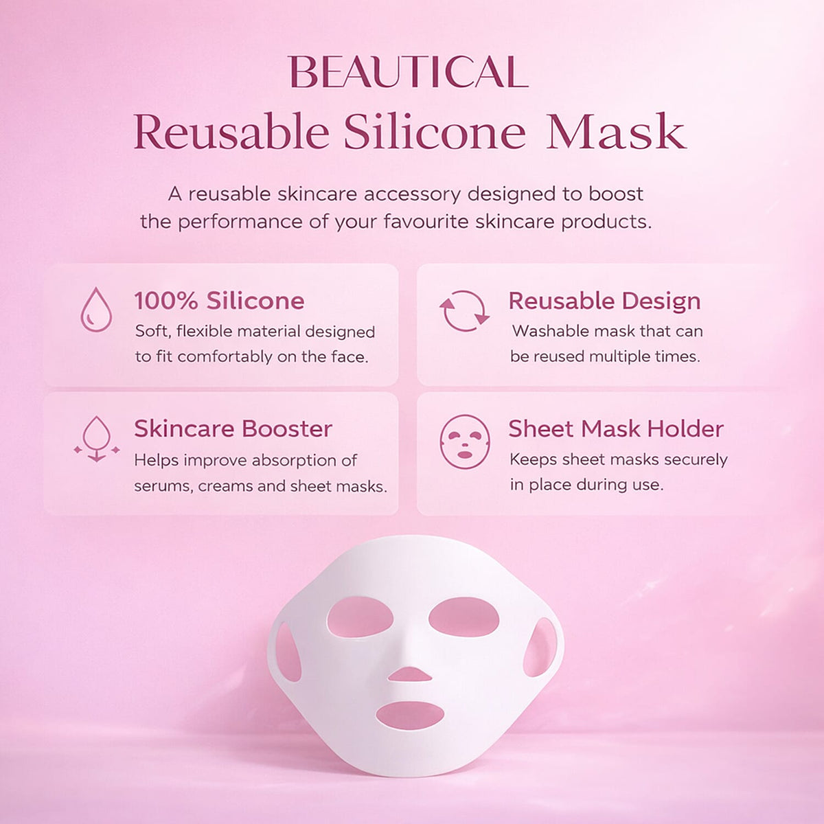 Beautical Reusable Silicone Mask 8127055 1