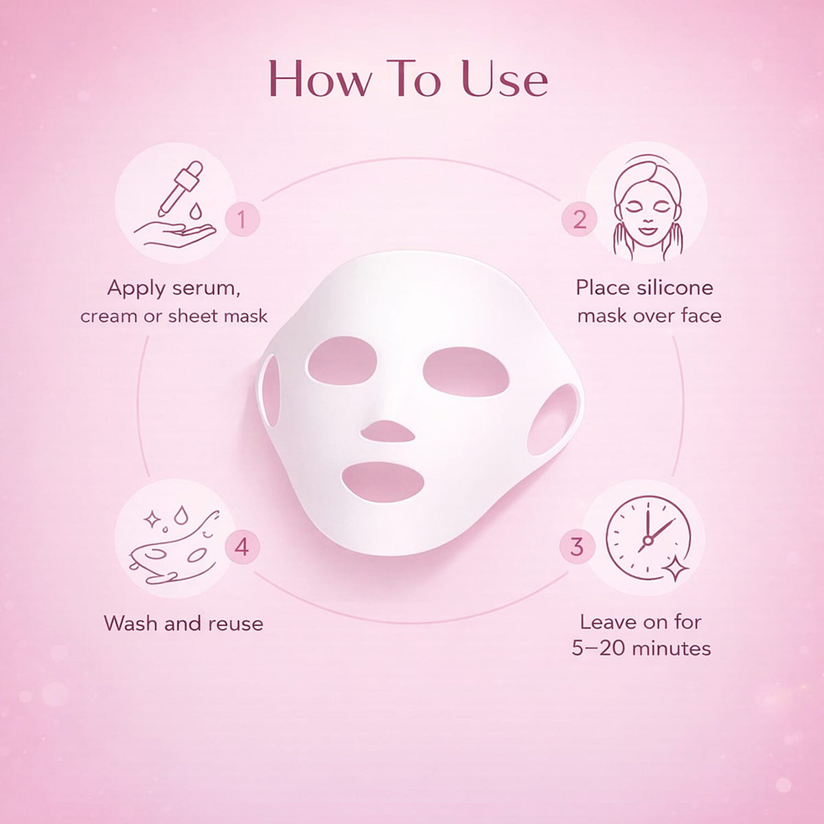 Beautical Reusable Silicone Mask 8127055 4
