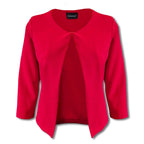 Anonymous Crepe Bolero (Size 10) - Red_8130499