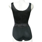 Laser-Cut Lace Bodysuit (Size - Medium) - Black_8130523