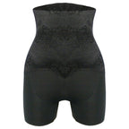 Laser Cut Leg Boxer with Pare Lace Covered (Size S, 8 -10) - Black_8130556