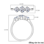 Luxuriant 9K White Gold Lab Grown Diamond (VS/EF) Ring 1.00 Ct._8132069_4