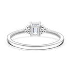 Luxuriant 9K White Gold Lab Grown Diamond (VS/EF) SGL Certified Ring_8132109_4
