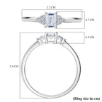 Luxuriant 9K White Gold Lab Grown Diamond (VS/EF) SGL Certified Ring_8132109_6