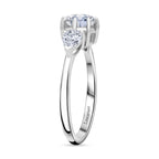 Luxuriant 9K White Gold Lab Grown Diamond (VS/EF) SGL Certified Ring 1.50 Ct._8132121_2