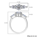 Luxuriant 9K White Gold Lab Grown Diamond (VS/EF) SGL Certified Ring 1.50 Ct._8132121_4