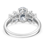First Time Ever - Luxuriant Diamond 950 Platinum IGI Certified (VS-E/F) Lab Grown Diamond Ballerina Ring 1.86 Ct, Platinum Wt. 4.52 Gms._8132325_4