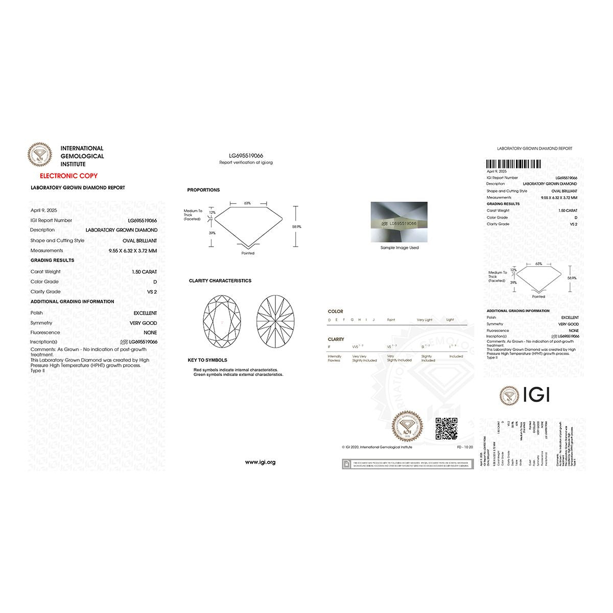 Luxuriant Diamond 950 Platinum IGI Certified (VS-E/F) Lab Grown Diamond Ballerina Ring 1.86 Ct, Platinum Wt. 4.52 Gms. V32652421 7