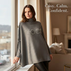 QED High Neck Coco Jumper (Size 10-22) - Grey_8132460_2