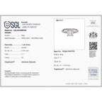 Luxuriant Diamond 14K White Gold SGL Certified Asscher Cut Lab Grown Diamond (VS/E-F) Solitaire Ring 0.50 Ct._8133144_6