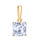 Lab Grown Diamond Teardrop Pendant