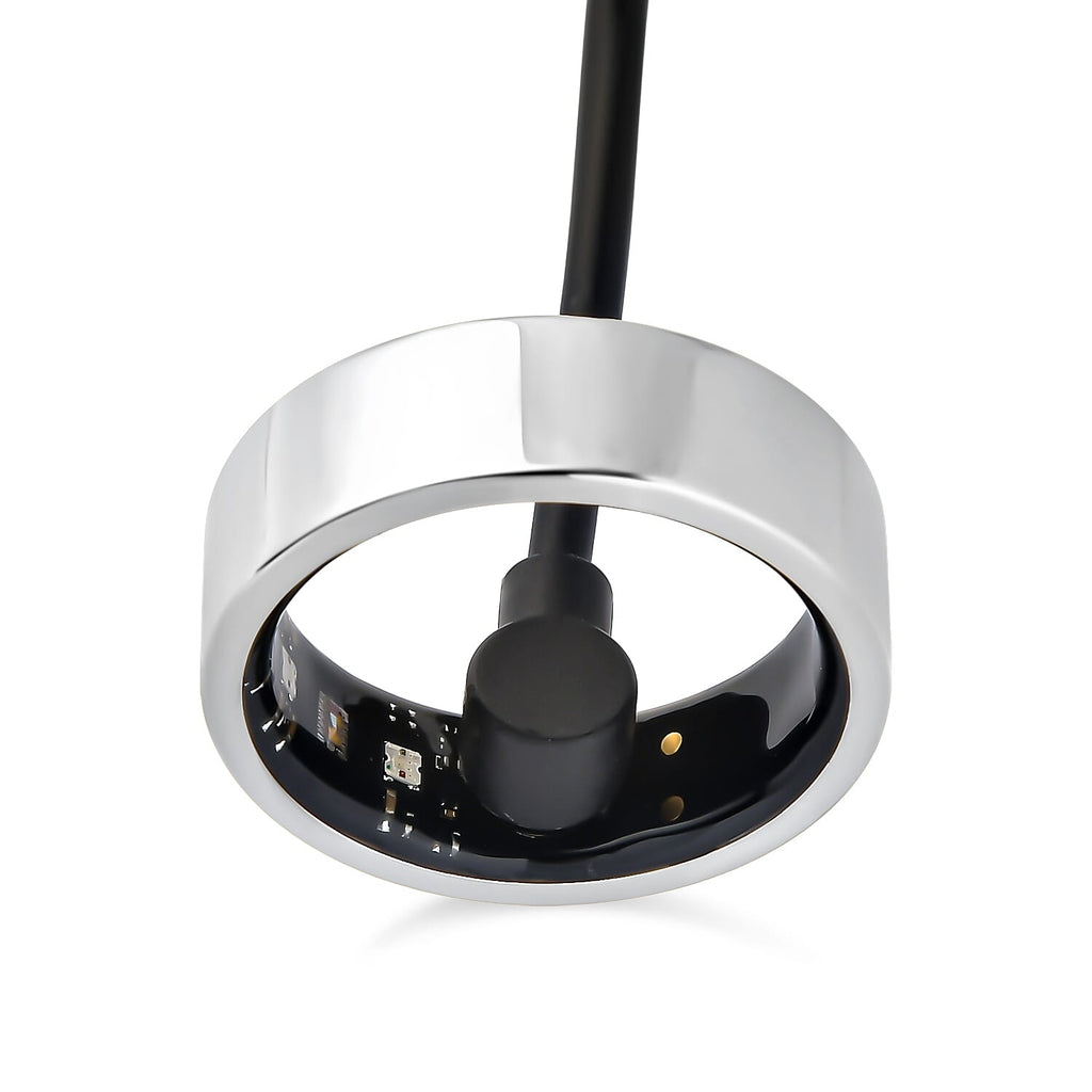 Soul Smart V1 Smart Ring - Stainless Steel Fitness Tracker with Heart Rate, SpO2, Sleep Monitor, Bluetooth 5.1, IP68 Waterproof, Magnetic Charging_8133594_4