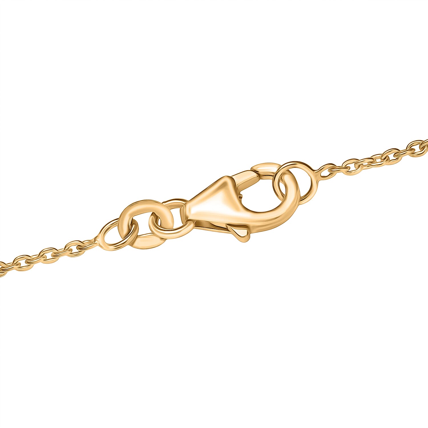 GP Italian Garden Collection - Red Sapphire, Multi Gemstones Butterfly Necklace (Size - 20) in 18K Vermeil Yellow Gold Over Sterling Silver 8134752 5