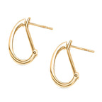 Luxuriant Lab Grown Diamond (SI/GH) J Hoop Half Hoop Clip Earring in 18K Vermeil Yellow Gold Plated Sterling Silver 0.50 cts_8135393_3