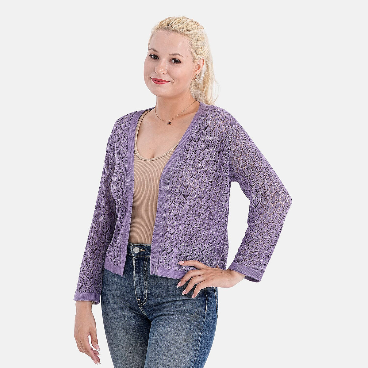 LA MAREY Womens Lace Bolero (Size L, 16-18) 8138585 3