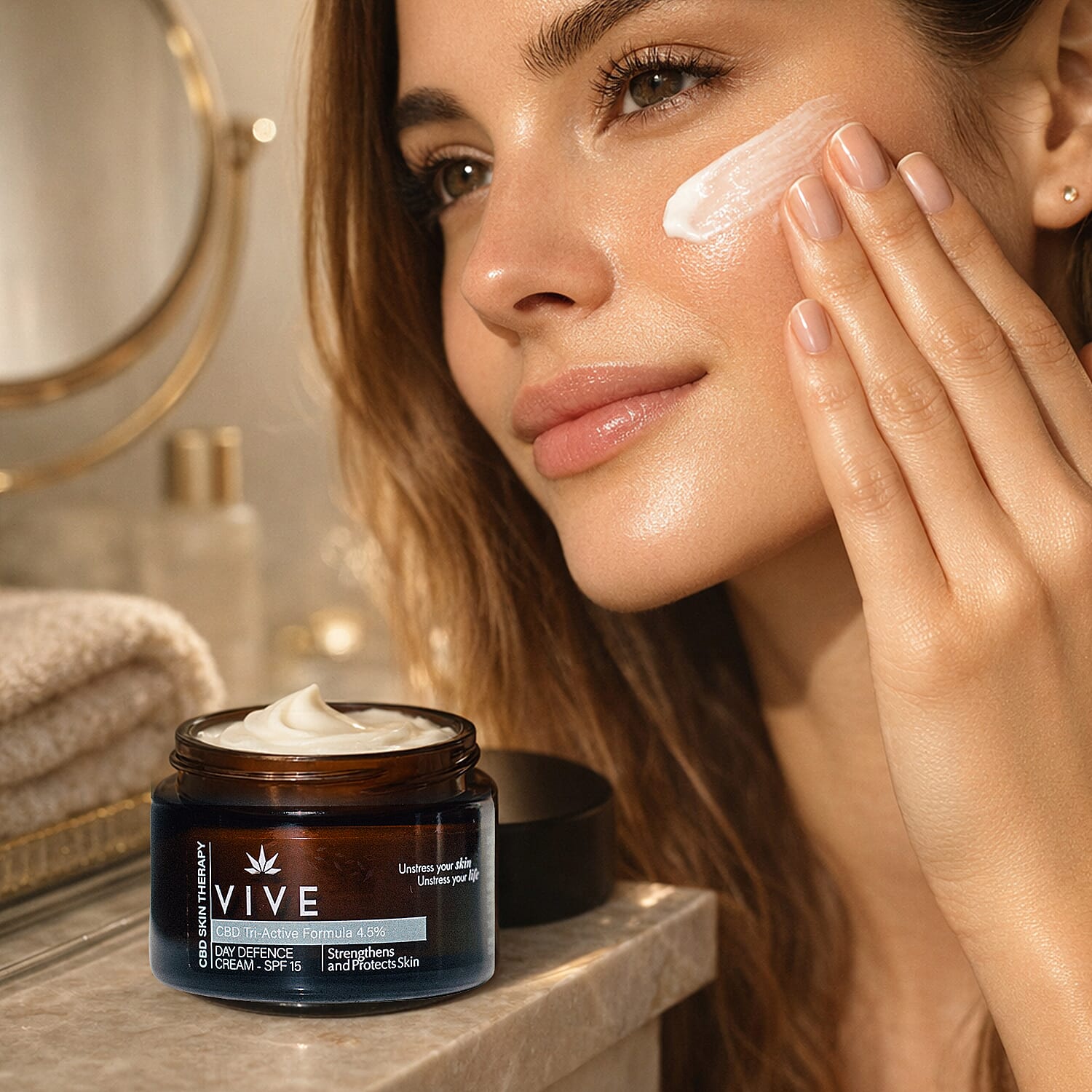 VIVE Day Defence SPF 15 Cream - 50ml with Travel Size - 15ml 8144320 4