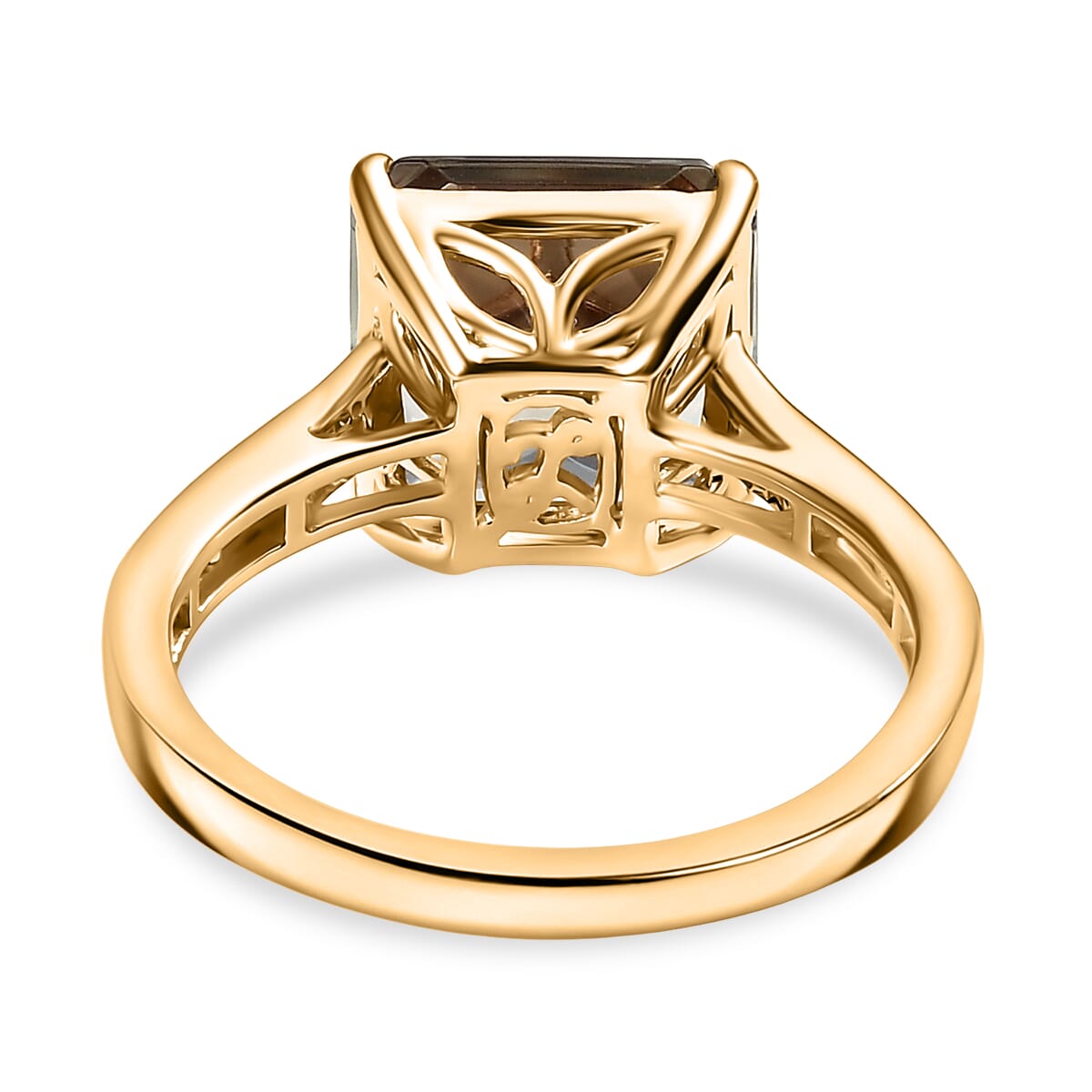 Certified &amp; Appraised LUXORO 14K Yellow Gold AAA Turkizite, White Diamond Ring 8144491 5