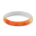 Black Friday Mega Deal - Bi Colour Jadeite Jade Bangle (Size 7.5) 250.00 Ct._8151164