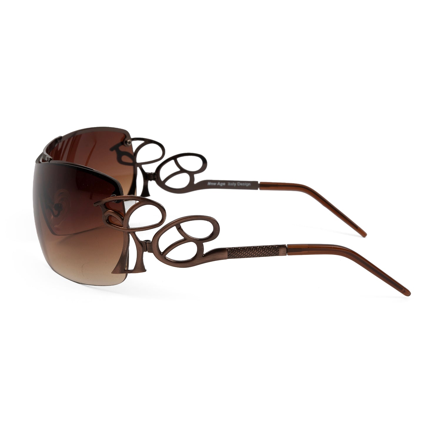 New Age Sunglass With Uv400 Filter Na-1519 - Golden V32529337 1
