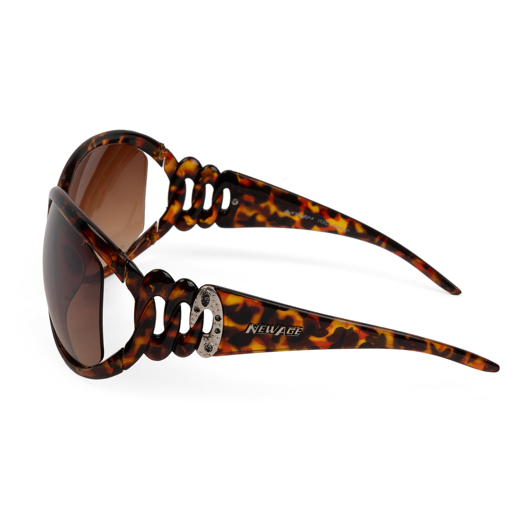 New Age Sunglass With Uv400 Filter Na-1558 - Light Brown_8156442_1