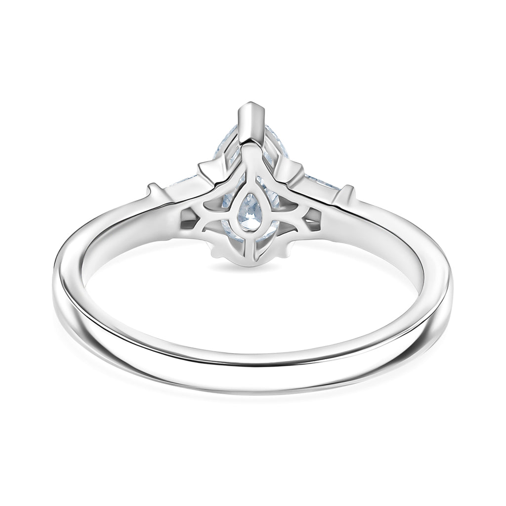 Luxuriant Diamond 950 Platinum IGI Certified (VS-EF) Lab Grown Diamond Ring 1.27 Ct, Platinum Wt. 5.20 Gms._8156508_4