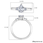 Luxuriant Diamond 950 Platinum IGI Certified (VS-EF) Lab Grown Diamond Ring 1.27 Ct, Platinum Wt. 5.20 Gms._8156508_5