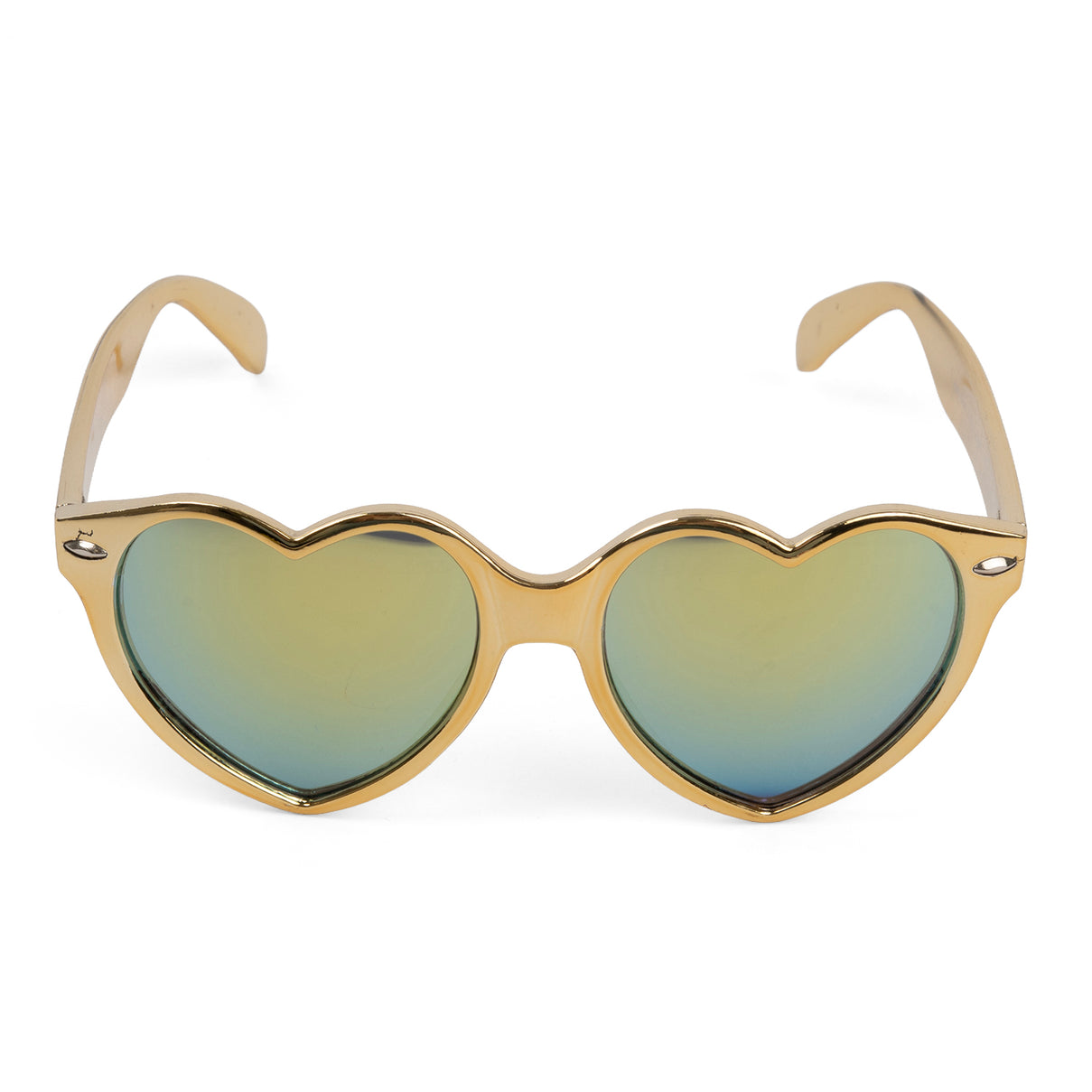 Sunscape Uv400 Heart Sunglasses - Golden 8156736 0