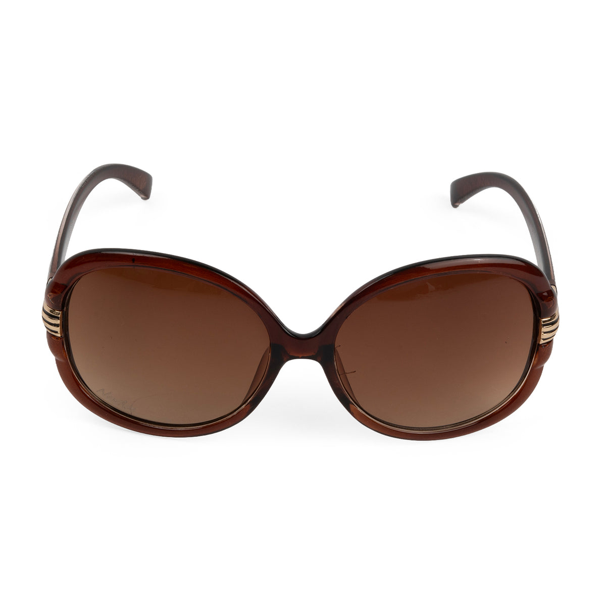 New Age Sunglass With Uv400 Filter Na-1674 - Dark Brown V32529809 0