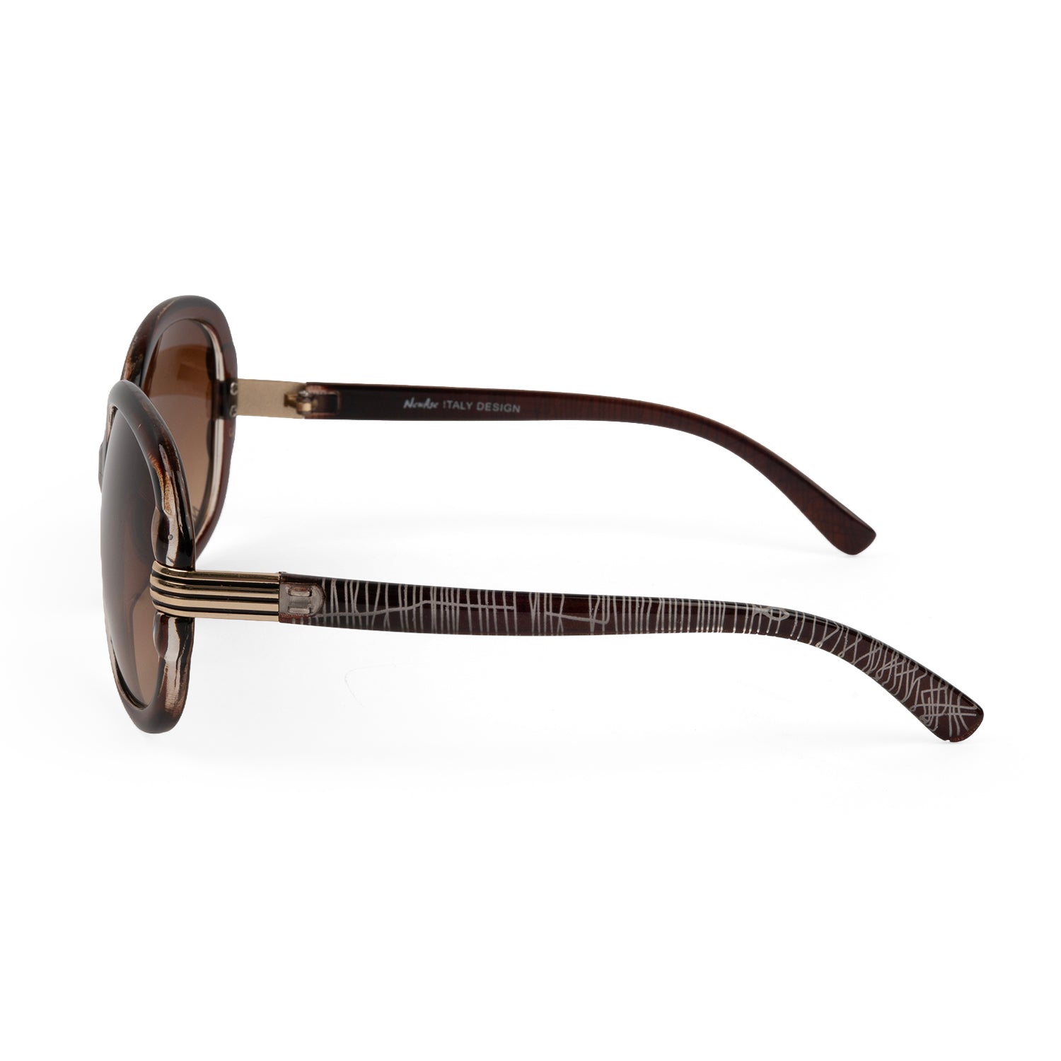 New Age Sunglass With Uv400 Filter Na-1689 - Light Brown V32529497 1