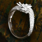 Royal Bali Collection - Sterling Silver Dragon Ring, Silver Wt. 5.41 Gms._8157750_1
