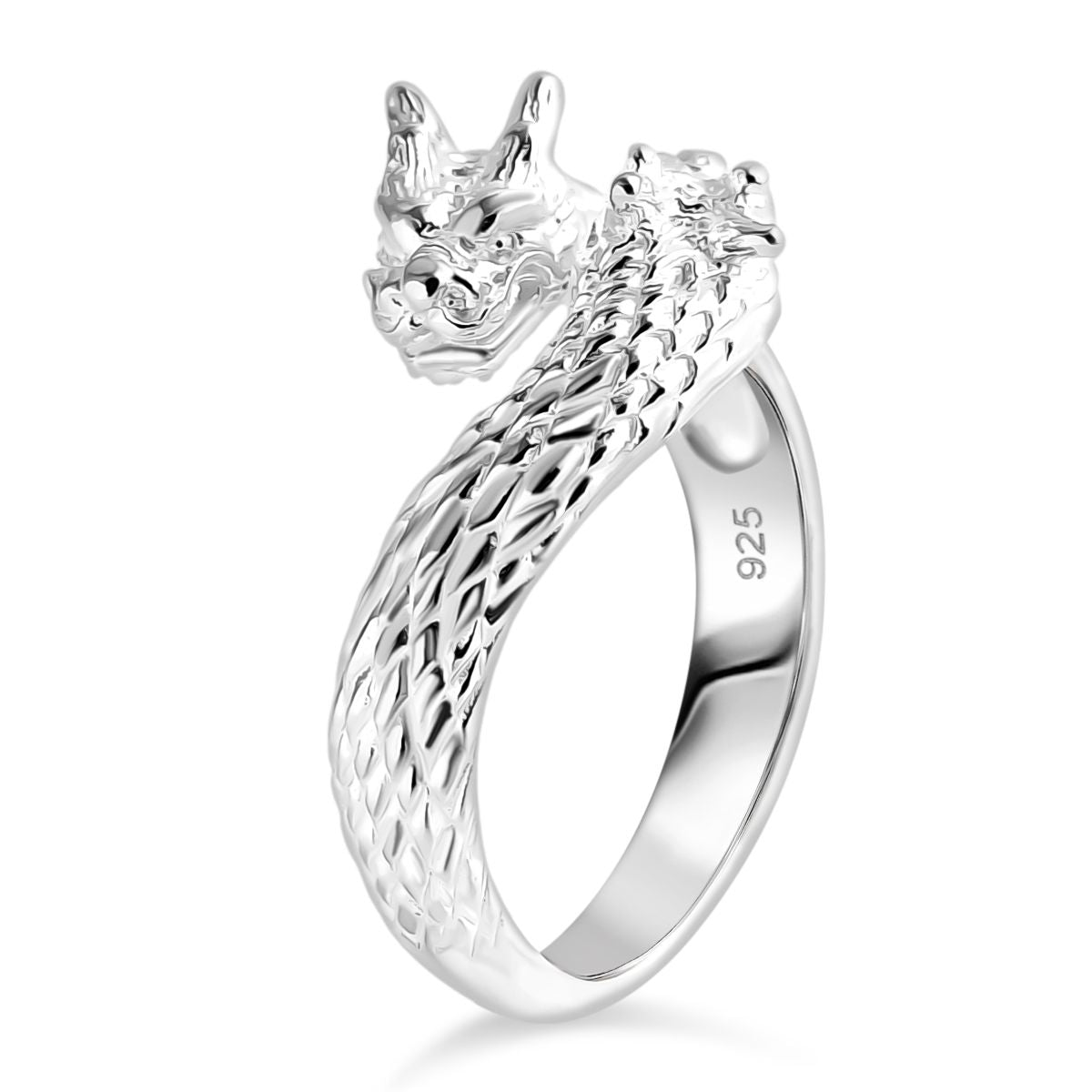 Royal Bali Collection - Sterling Silver Dragon Ring, Silver Wt. 5.41 Gms. V32516471 3