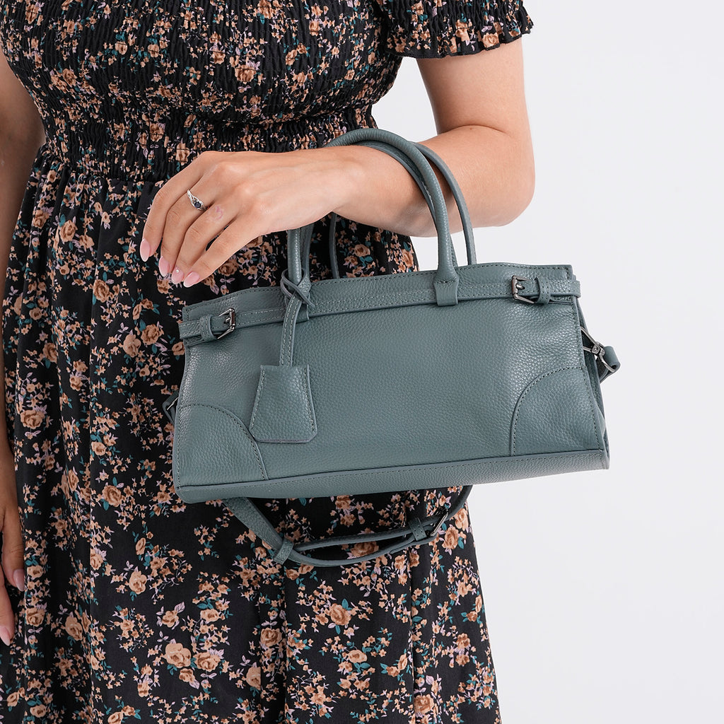 The Most Sumptuous Bag 100% Genuine Leather - Teal_8158481_3