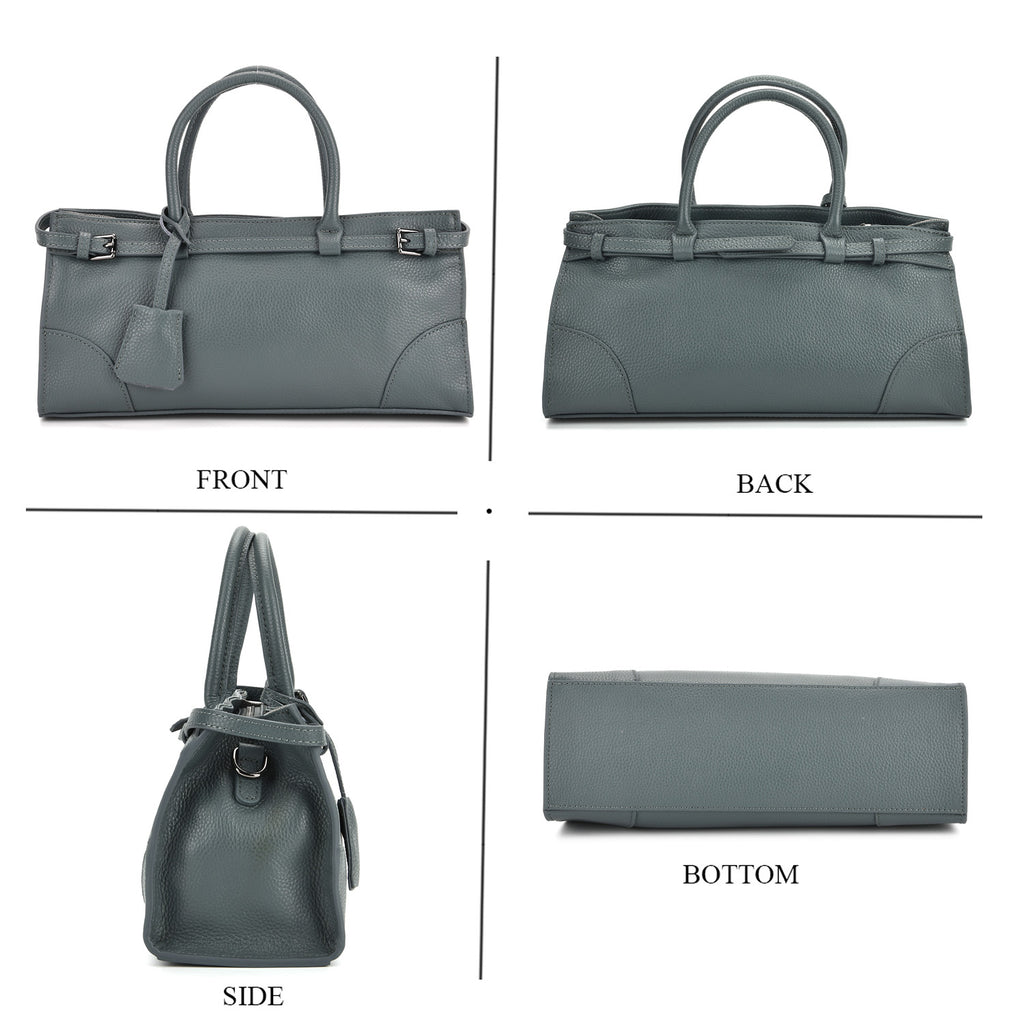 The Most Sumptuous Bag 100% Genuine Leather - Teal_8158481_4