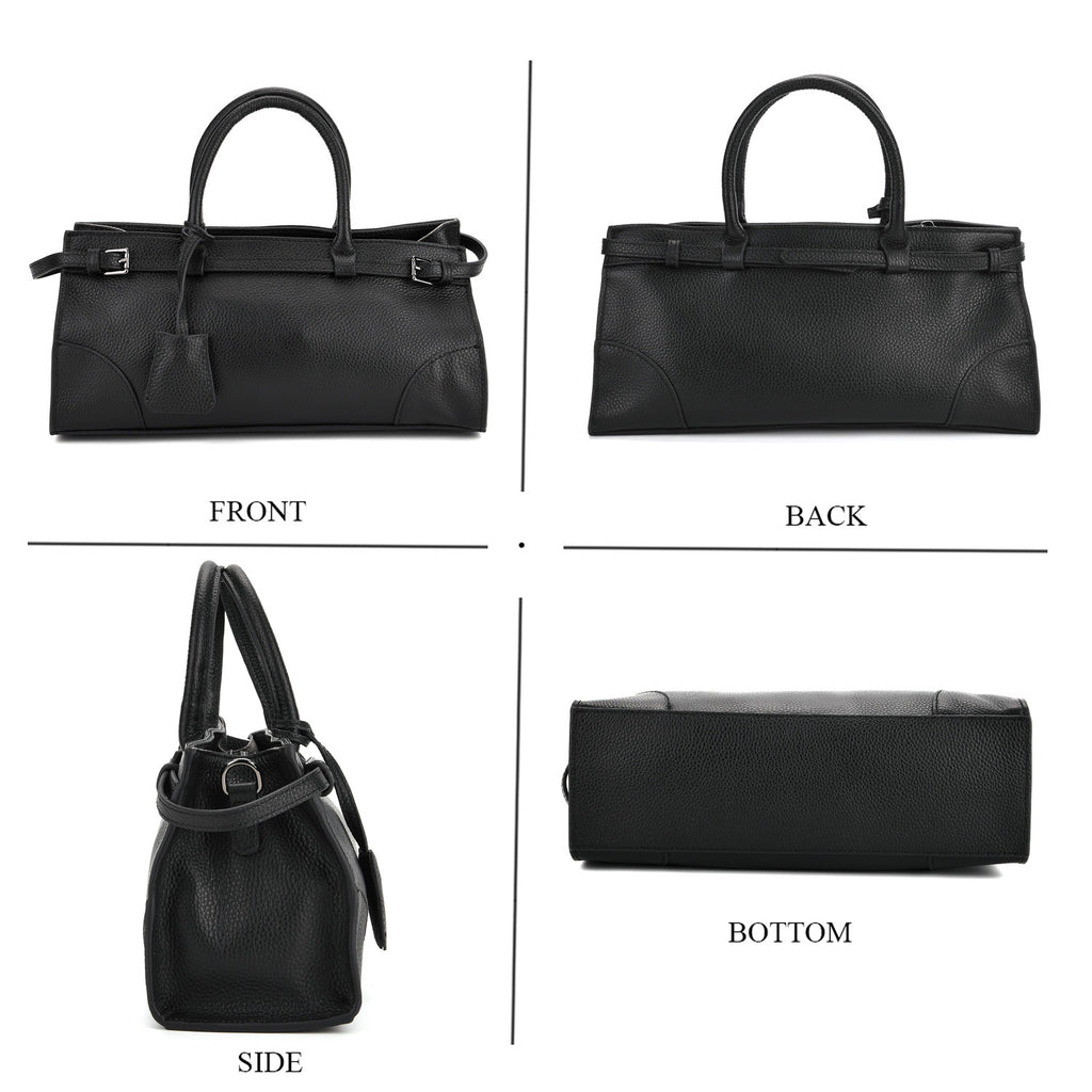 The Most Sumptuous Bag 100%  Genuine Leather -Black_8158484_4