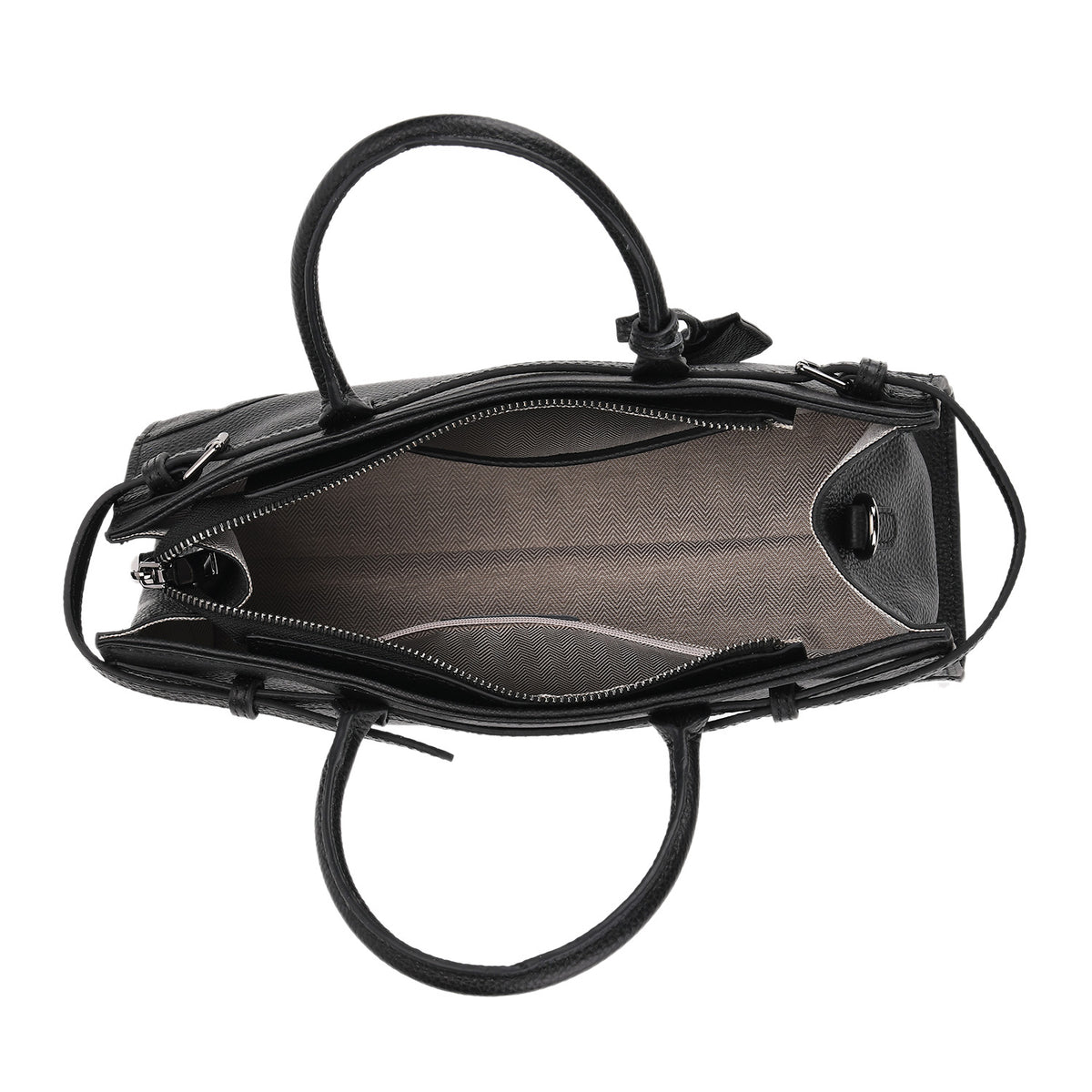 The Most Sumptuous Bag 100%  Genuine Leather -Black V32606072 6
