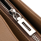 Milan Closeout- 100% Full Grain Genuine Leather Tote Bag with  Adjustable Straps - Coffee_8160742_5