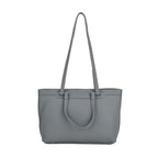 Milan Closeout- 100% Full Grain Genuine Leather Tote Bag with  Adjustable Straps - Teal_8160748