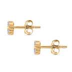 Luxuriant Diamond Lab Grown Diamond (SI/GH) Solitaire Stud Push Post Earring in 18K Vermeil Yellow Gold Plated Sterling Silver_8161127_3