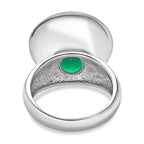 Green Onyx Solitaire Ring 14.59 Ct._8162228_4