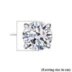 Luxuriant 14K White Gold IGI Certified Lab Grown Diamond (VS/E-F) Solitaire Stud Earrings with Screw Back 4.00 Ct._8164287_6