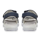 Mandy Leather Comfortable & Lightweight Padded Sandal with Adjustable Straps (Size 5) - Navy_8166413_2