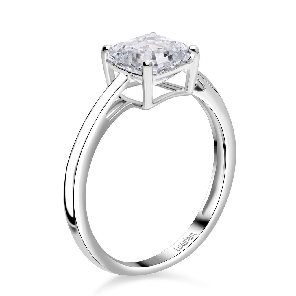 Luxuriant - 950 Platinum IGI Certified Lab Grown Diamond Solitaire Ring 2.00 Ct._8168452_2