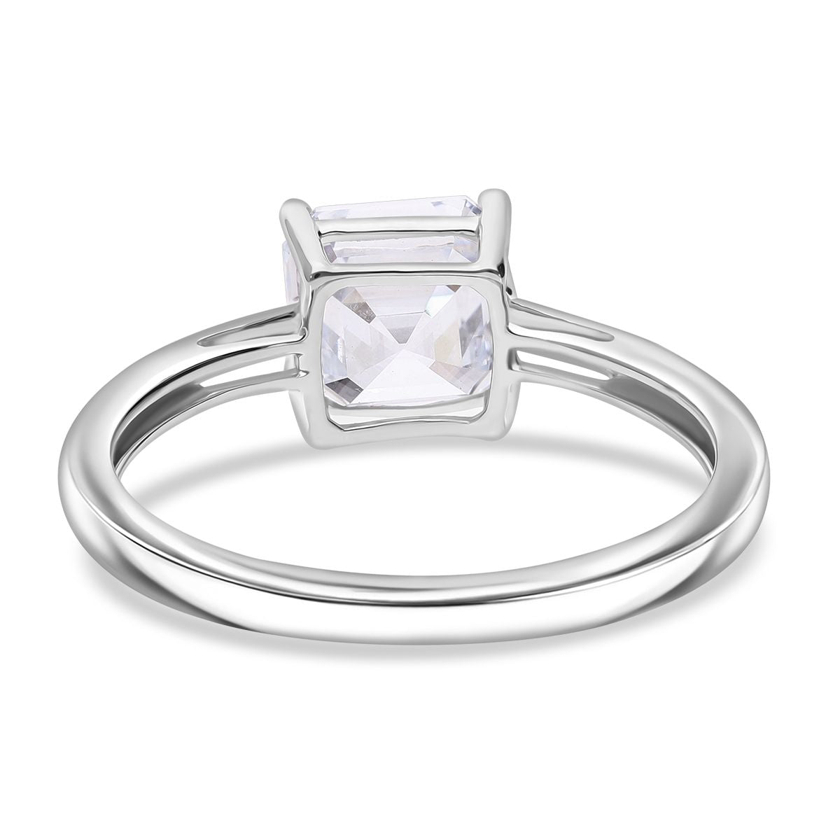 LUXURIANT 2 Ct. Lab Grown Diamond Solitaire Ring in 950 Platinum, SGL Certified V32530448 11