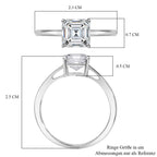 Luxuriant - 950 Platinum IGI Certified Lab Grown Diamond Solitaire Ring 2.00 Ct._8168452_4