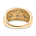 Luxuriant - Lab Grown Diamond (SI/G-H) Ring in 18K Vermeil Yellow Gold Plated Sterling Silver 1.50 Ct._8168466_4