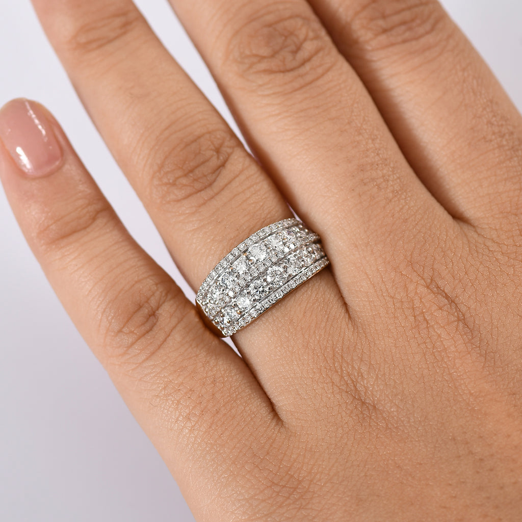 Luxuriant - Lab Grown Diamond (SI/G-H) Ring in 18K Vermeil Yellow Gold Plated Sterling Silver 1.50 Ct._8168471_2