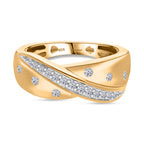 Luxuriant - Lab Grown Diamond (SI-GH) Ring in Vermeil Yellow Gold Plated Sterling Silver_8169506